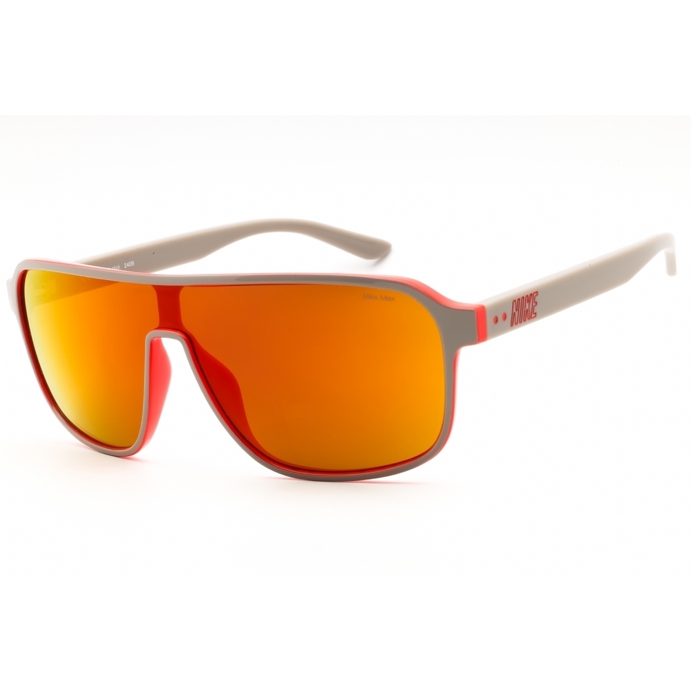 NWT Nike VINTAGE FLYER IB3680X College Grey Shield 64mm Sunglasses